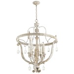 Baton Chandelier - Weathered Grey