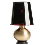Fontana Brass Table Lamp - Brass / Black