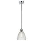 Castile Pendant - Polished Chrome / Clear