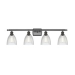 Castile Bathroom Vanity Light - Oil Rubbed Bronze / Clear