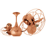 Vent Bettina Metal Ceiling Fan - Brushed Copper