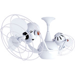 Vent Bettina Metal Ceiling Fan - Gloss White