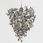 Argent Small Chandelier - Nickel / Stainless Steel