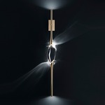 Il Pezzo 12 Wall Sconce - Polished Gold / Crystal