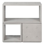 Dice Storage Module Combo 2M + 1L - Natural Concrete / Light Grey