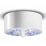 PI Flush Mount - Ming Blue