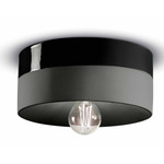 PI Flush Mount - Black Coal