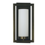 Theorem Wall Sconce - Mahogany Bronze / Etched Glass