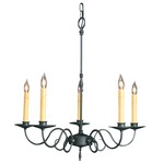 Black Forest Chandelier - Charcoal