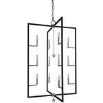 Minimalist Elegant Chandelier - Matte Black