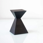 Squaretown Stool - Black Oak