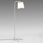 Egon Floor Lamp - Polished Nickel / Natural