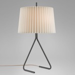 Fliegenbein TL Table Lamp - Dark Gray / Natural