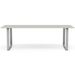 70/70 Dining Table - Gray / Grey Linoleum