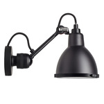 Lampe Gras N304 Bathroom Vanity Light - Matte Black / Black