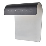 Biny Curve Wall Sconce - Matte Black / Matte White