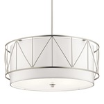 Birkleigh Pendant - Satin Nickel / Satin Etched