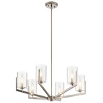 Nye Chandelier - Classic Pewter / Clear