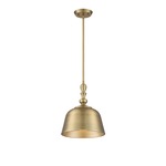 Berg Pendant - Warm Brass