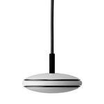 Shade S1 Pendant - Black / White