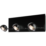 Horoscope Wall Sconce - Satin Dark Gray / Acrylic