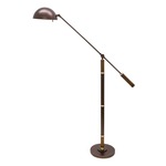 Barton Adjustable Counter Balance Floor Lamp - Chestnut Bronze