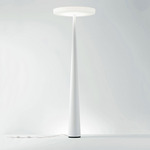 Equilibre F33 LED Floor Lamp - Matte White / Opal