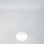 Zerodieci LED Pendant - Opal White