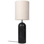 Gravity XL Floor Lamp - Black Marble / Canvas