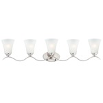 Vital Bathroom Vanity Light - Satin Nickel / Frosted