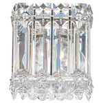 Quantum Wall Sconce - Stainless Steel / Swarovski Crystal