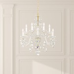 Sterling Chandelier - Aurelia / Heritage Crystal