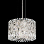 Sarella Pendant - Stainless Steel / Heritage Crystal