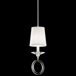 Emilea Pendant - White / White