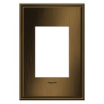 Adorne Metal 1-Gang Plus Size Wall Plate - Coffee