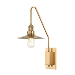Bingrahm Wall Sconce - Aged Gold Brass