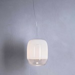 Gong S3/S5 LED Pendant - Matte White / White