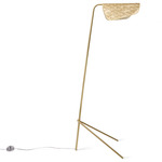 Mediterranea Floor Lamp - Brushed Brass