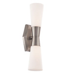 Locke Wall Sconce - Brushed Nickel / Opal