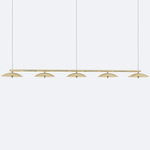 Signal Linear Pendant - Brass