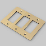 Buster + Punch Metal Wall Plate - Brass