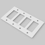 Buster + Punch Polycarbonate Wall Plate - White