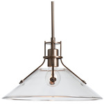 Henry Glass Outdoor Pendant - Coastal Bronze / Clear