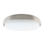 Lithium Wall / Ceiling Light - Brushed Nickel / White Acrylic