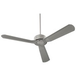 Solis Indoor Outdoor Fan - Satin Nickel