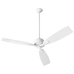 Juno Ceiling Fan - White / White