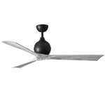 Irene Ceiling Fan - Matte Black / Barn Wood Tone