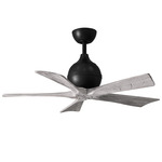 Irene Ceiling Fan - Matte Black / Barn Wood Tone