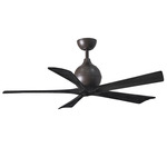 Irene Ceiling Fan - Textured Bronze / Matte Black