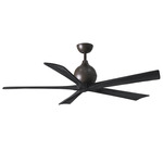 Irene Ceiling Fan - Textured Bronze / Matte Black